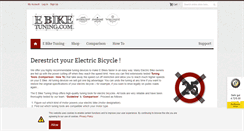Desktop Screenshot of ebiketuning.com